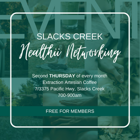 Healthii Networking - SLACKS CREEK 10/4/2025