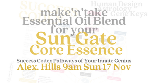 Essential Oils for your Sun-Genius (Success Codex)