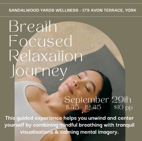 Breath Focused Relaxation Journey